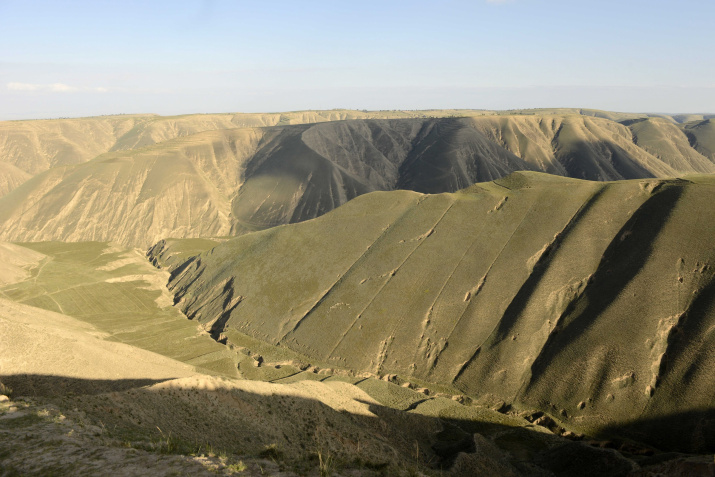 The landscape of the Loess Plateau