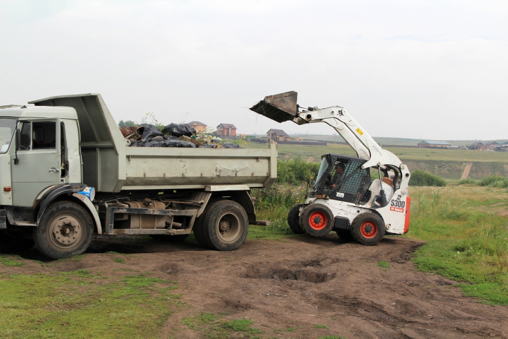 Силами волонтеров было собрано 12 тонн мусора. Фото: Оксана Прокопова