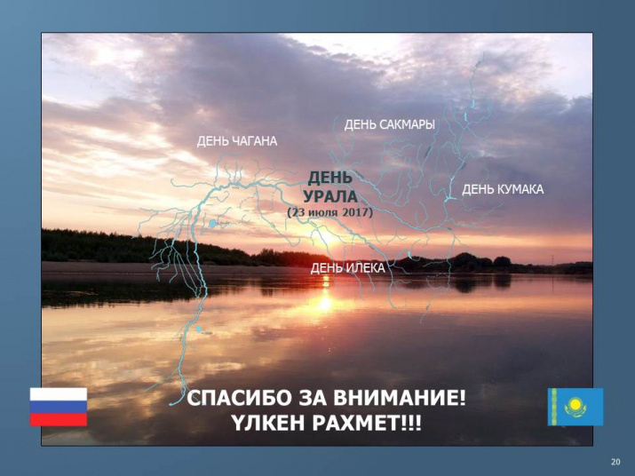 Из презентации доклада Александра Чибилёва  «Бассейн Урала как модельный трансграничный регион Евразийского сотрудничества»