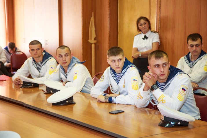 Встреча с курсантами. Фото: Маргарита Кузнецова