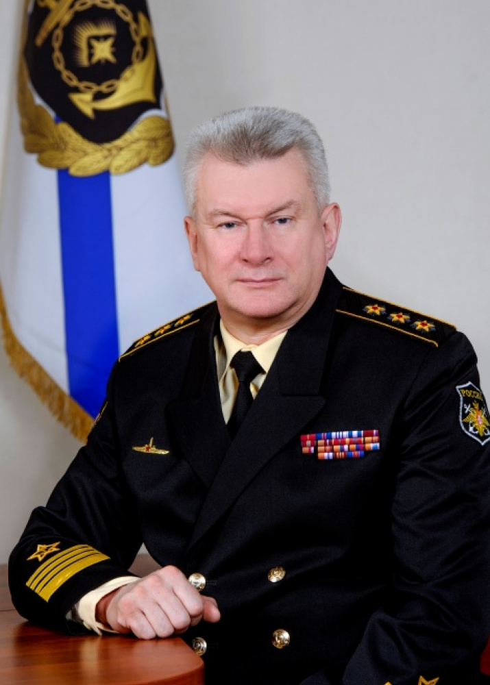 Commander of the Northern Fleet Admiral Nikolay Evmenov