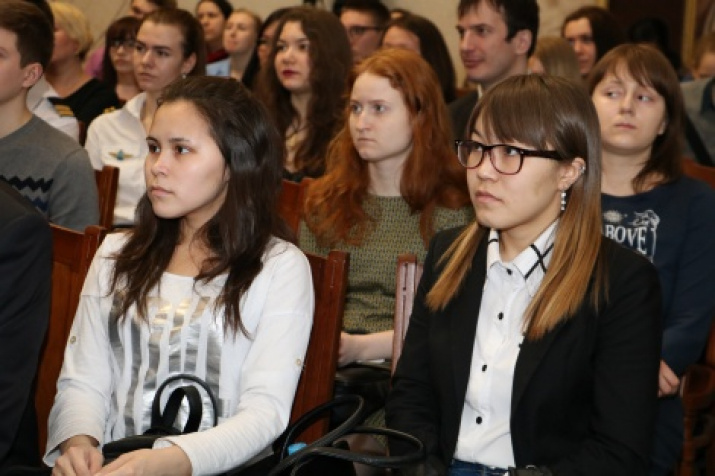 Members of the Youth Club. Photo by: Tatiana Nikolaeva   