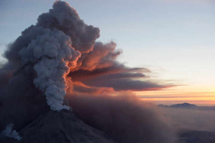 Kizimen Volcano on the Kamchatka Peninsula. Photo by Sergey Gorshkov 