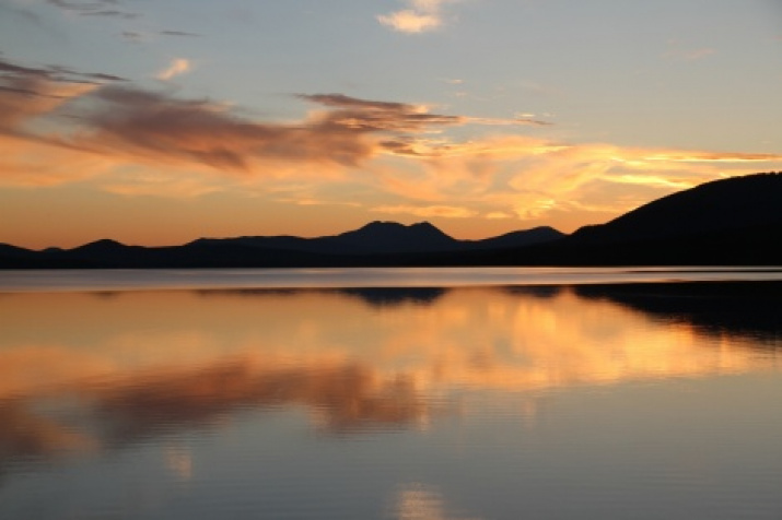 "Summer sunset" (Tuva Republic). Photo by: Gennady Nikolaev