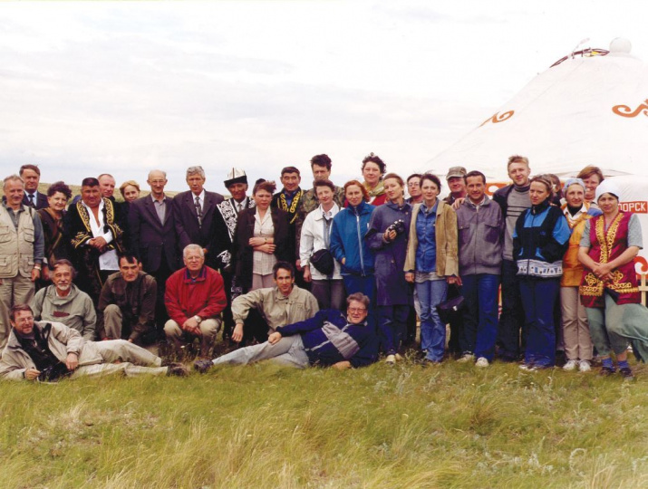 III Международный симпозиум «Степи Северной Евразии», 2003 г. Экскурсия. Общая Чиликта