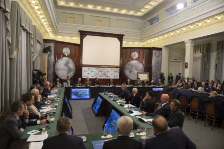 Meeting of the Board of Trustees of the Russian Geographical Society. Photo: press service of the Russian Geographical Society