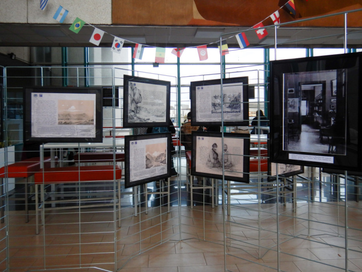 The exhibition. Photo: RGS Center in France