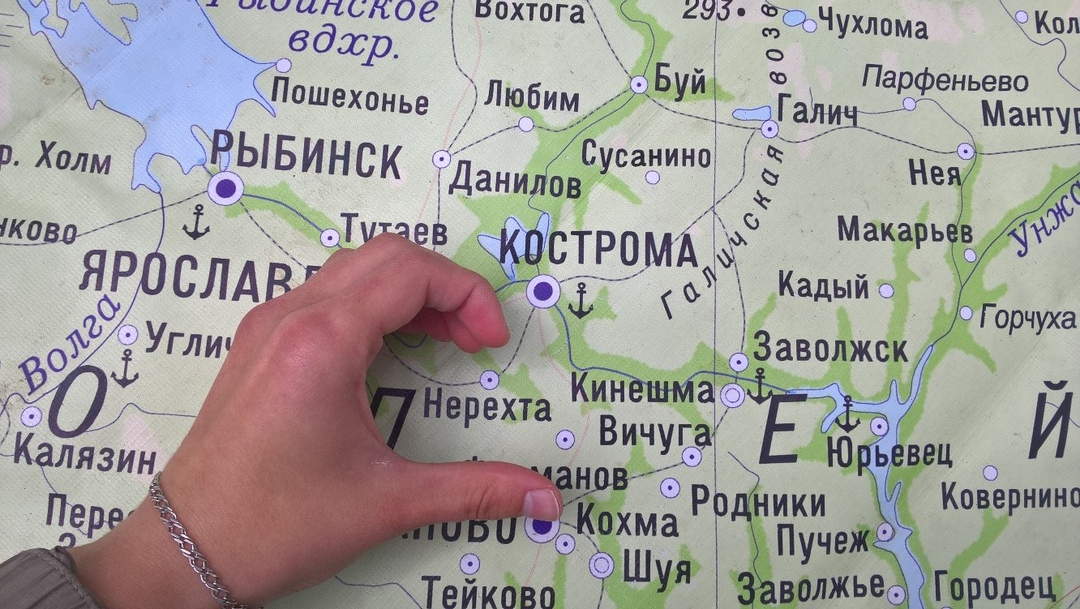 Горчуха костромская область карта