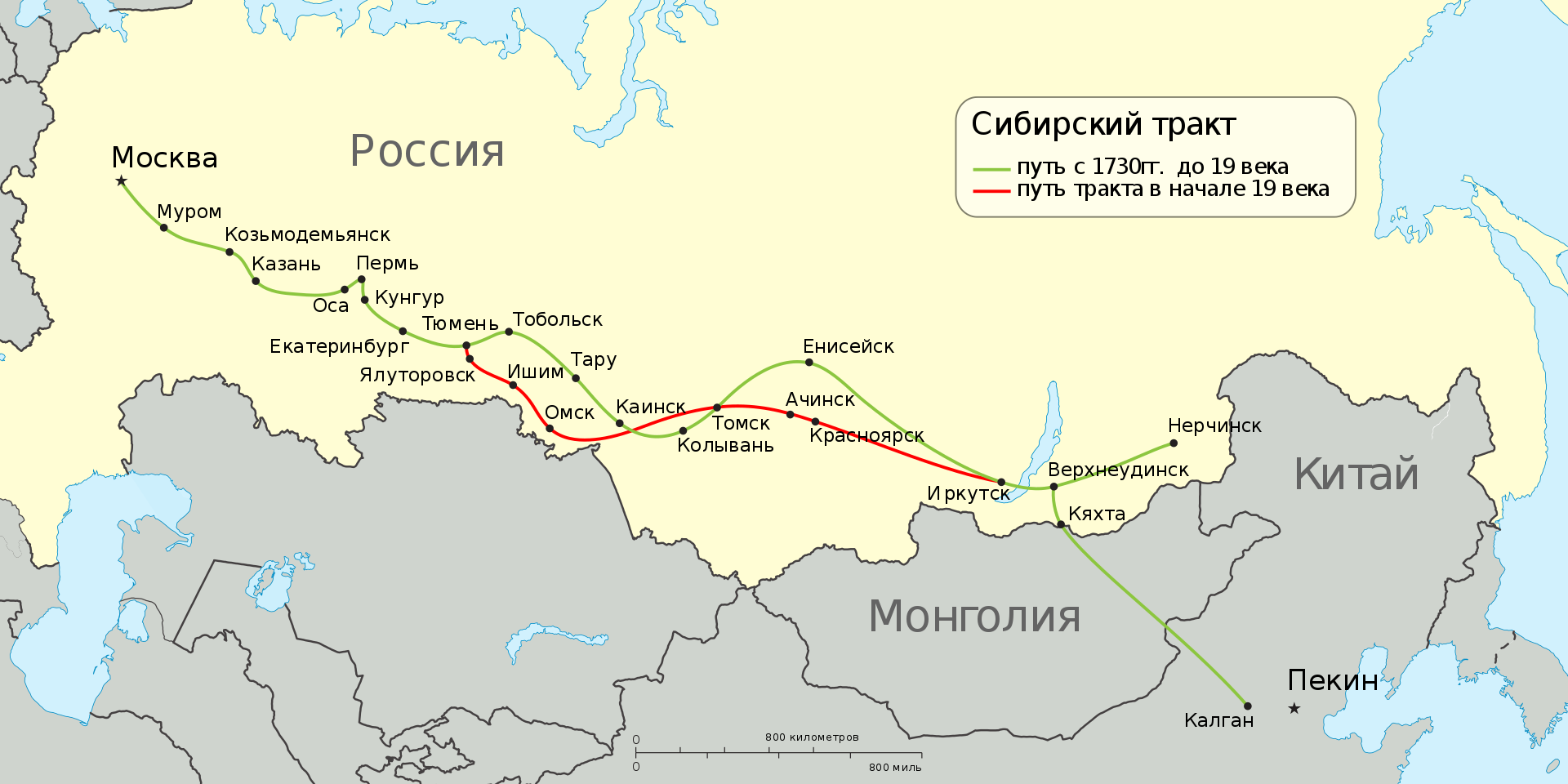 Сибирский тракт в удмуртии карта