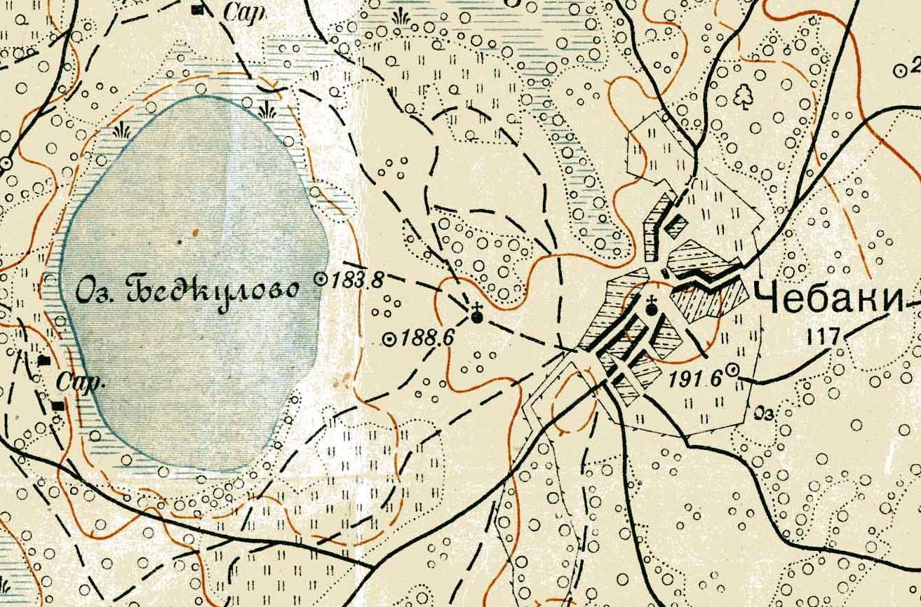 Карта старых деревень
