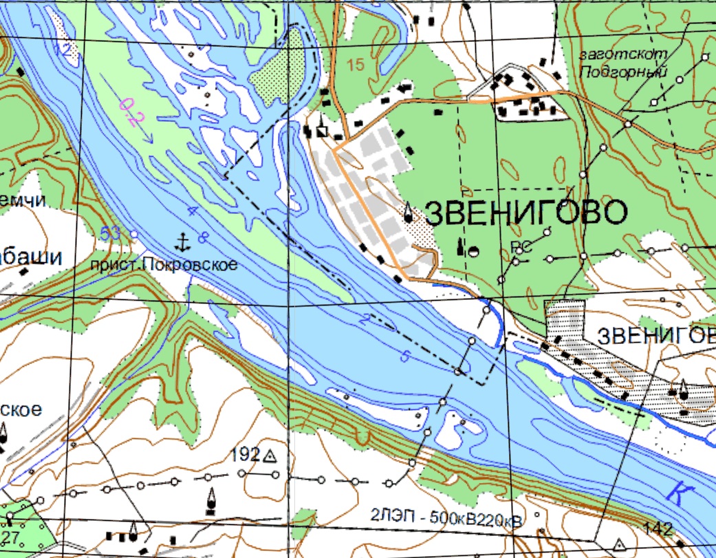 Погода в звенигово карта