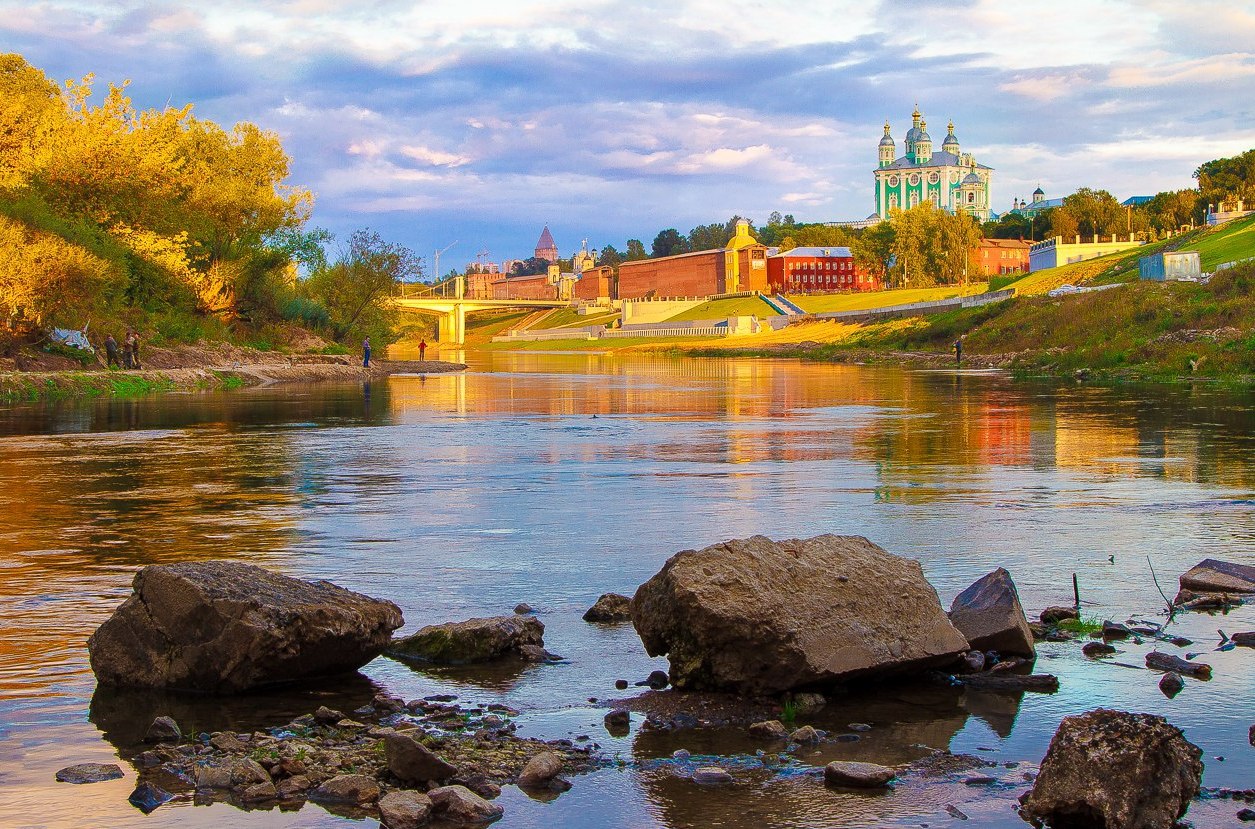 Днепр река в смоленске