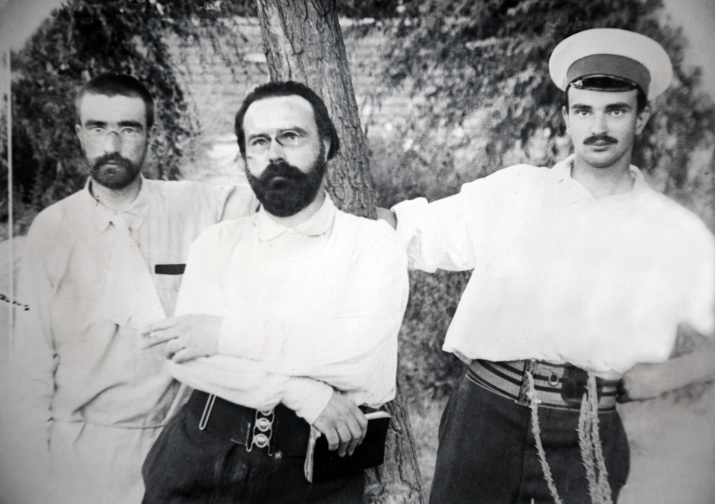Три брата Бианки: Анатолий, Лев, Виталий. Фото из семейного архива