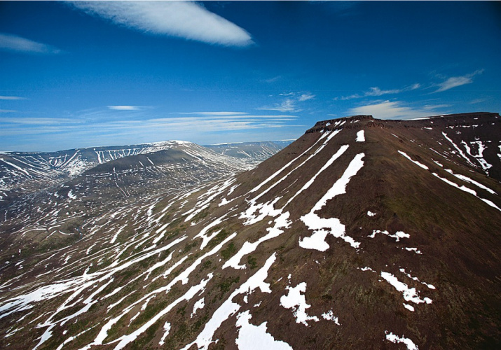 The Putorana Plateau. The name translates from the Zvenkiysky language as &#039;smoking&#039; (ie ‘cloudy&#039;)