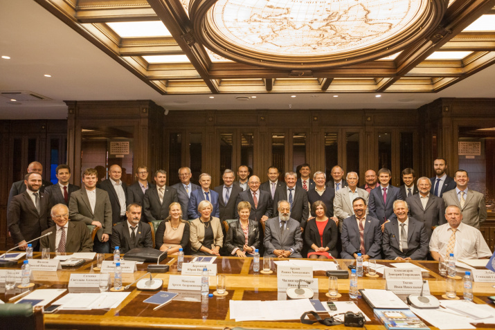 Participants of the Council of Regions of the Russian Geographical Society. Photo: Ilya Melnikov