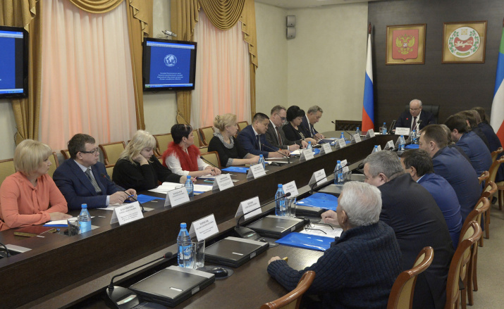 Заседание Попечительского совета Хакасского отделения Русского географического общества
