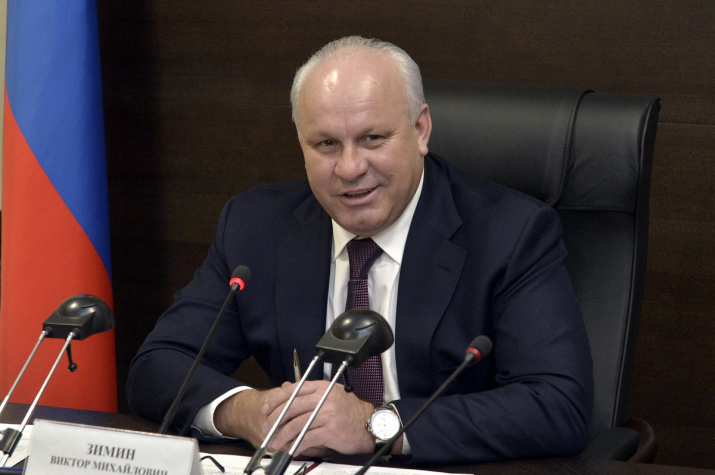 Глава Республики Хакасия Виктор Зимин