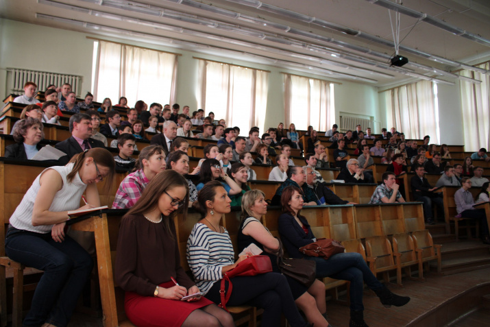 Участники акции ''Географический диктант – 2015''