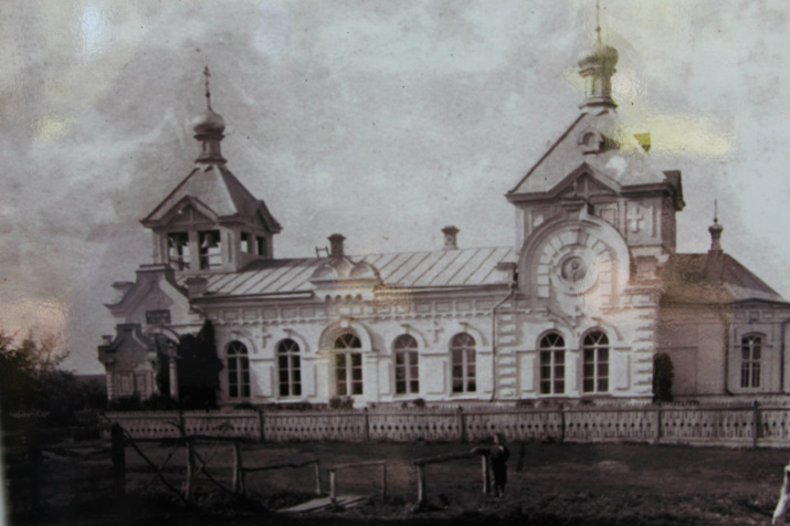 Храм святой Аллы Готской, фото 1901 года