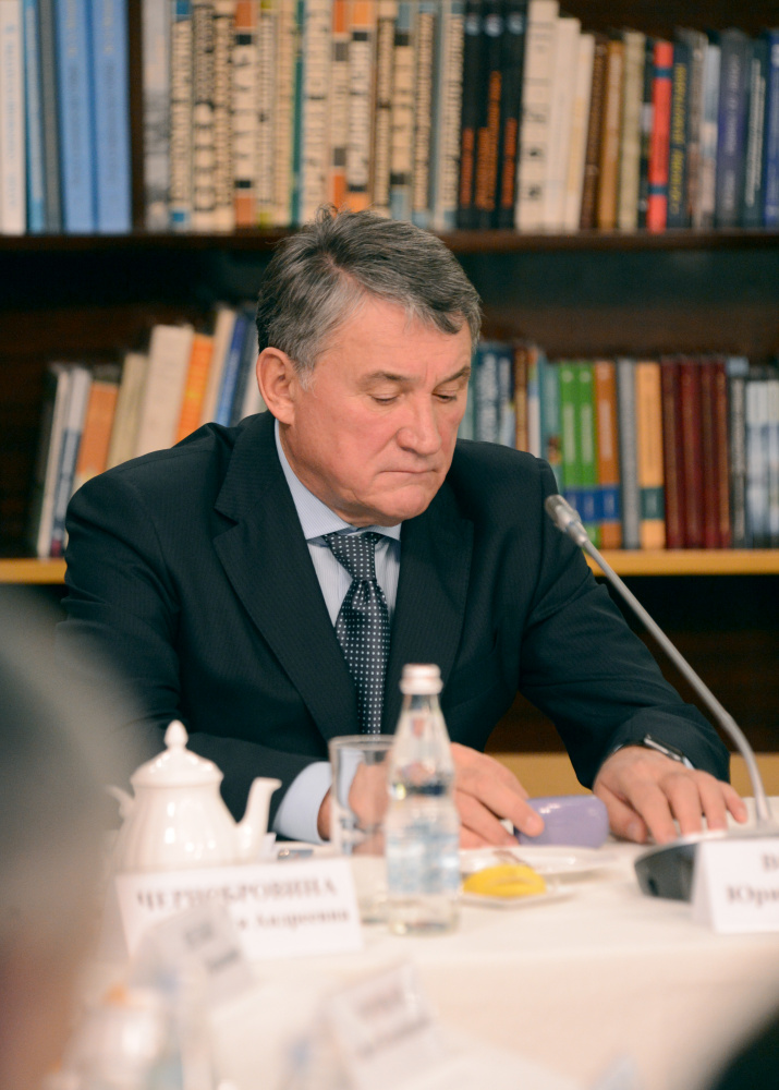 Юрий Воробьёв на пресс-конференции, посвящённой II Фестивалю РГО. Фото: Николай Разуваев
