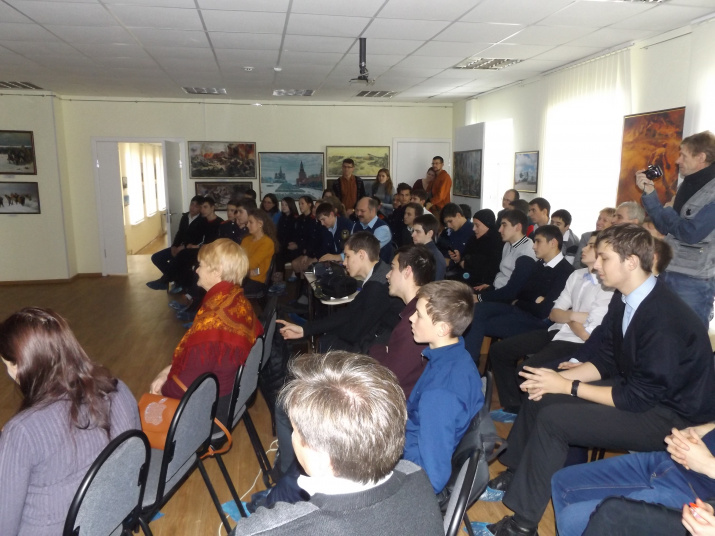 Встреча саратовцев с известным российским путешественником