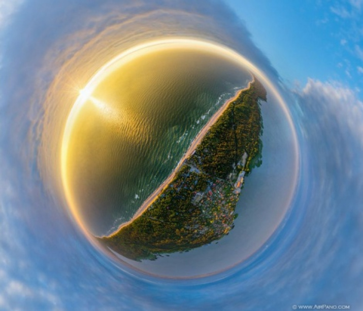 The Lesnoy village. Photo from the website www.airpano.ru