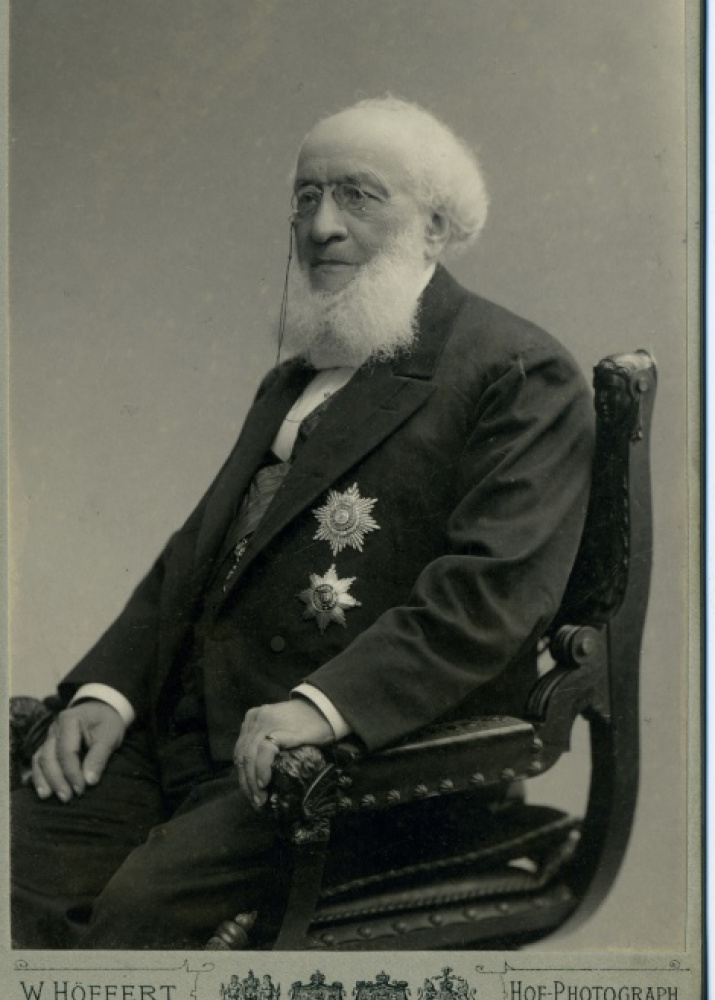 The portrait of Petr Semenov-Tyan-Shansky (from the archive of the Russian Geographical Society)