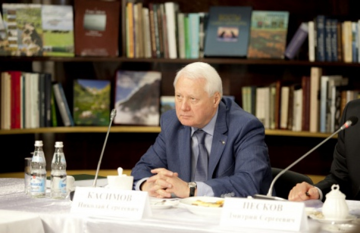 The First Vice-President of the Russian Geographical Society Nikolay Kasimov