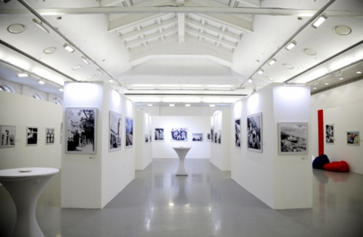 The exhibition works in the «New Manege» in St. George's Lane. Photo by Nikolay Razuvayev 