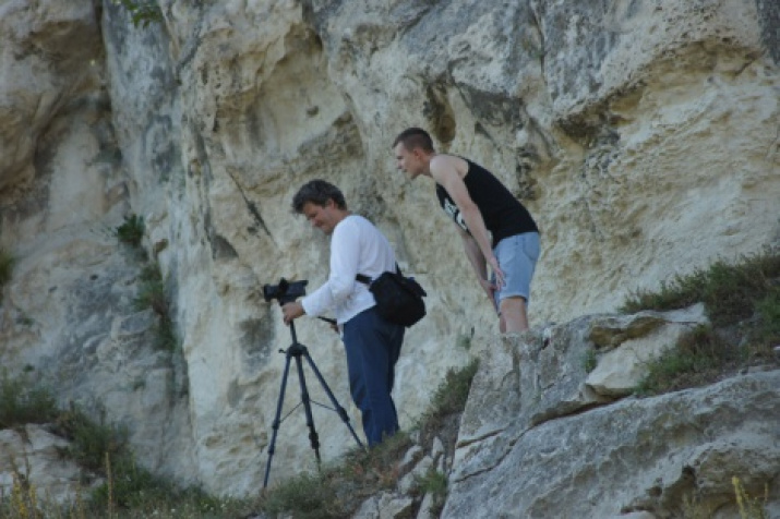 Filming of the project in Bakhchisarai  in Crimea