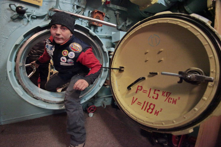 Члены отряда были поражены функциональностью музея Члены отряда были поражены функциональностью музея