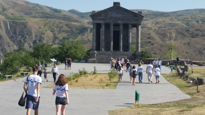 Храм Гарни I век н.э. Фото: Е.Вронская