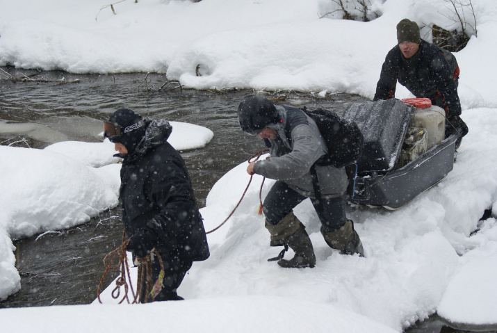На маршруте было непросто
