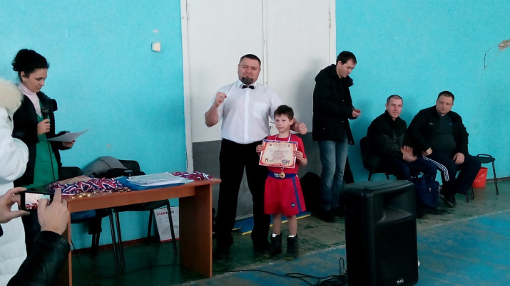 Маленький чемпион - активист РГО (Фото предоставлено Джамилевым Э.Т. )