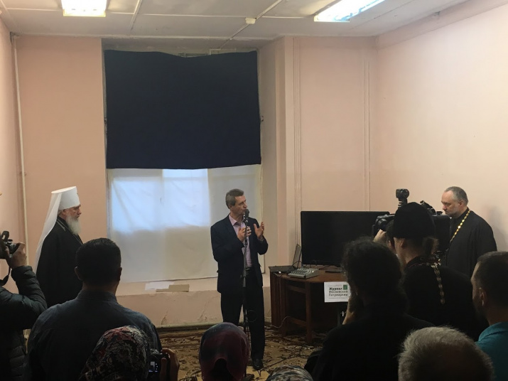 Выступление Михаила Малахова. фото Петра Завишо Выступление Михаила Малахова