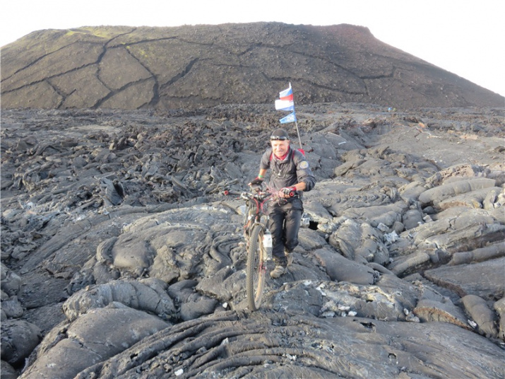 Владимир Черников в экспедиции