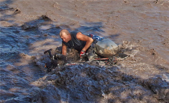Владимир Черников в экспедиции
