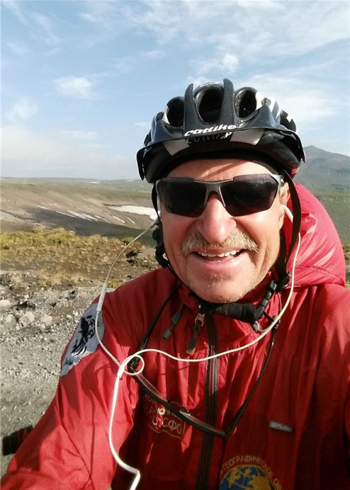 Владимир Черников в экспедиции