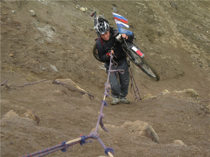 Владимир Черников в экспедиции