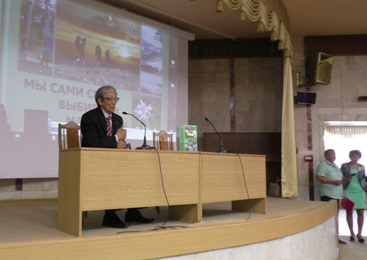 В.И. Хан, президент Федерации альпинизма Омской области