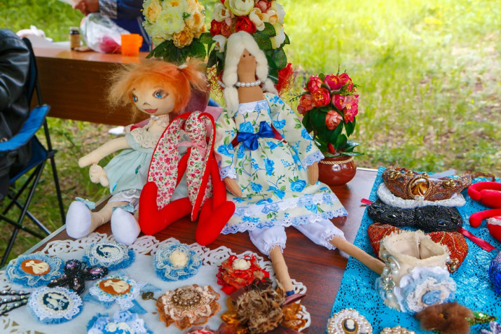 Ярмарка мастеров на фестивале