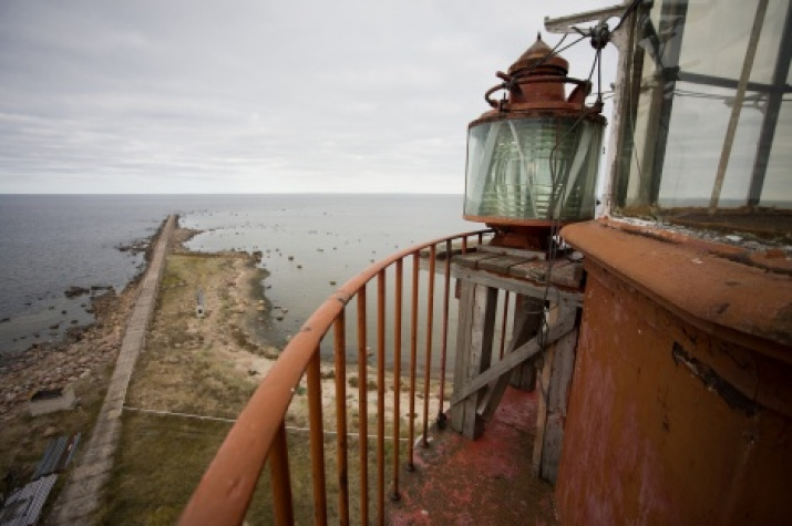 View from the lighthouse of Seskar Island