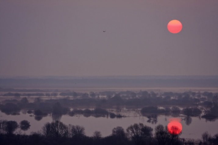 A cloudy dawn. Photo by: Yuri Sorokin, a participant of the Most Beautiful Country photo contest 