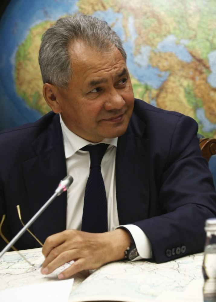 President of the Russian Geographical Society SergeY Shoigu. Photo BY: Vadim Savitsky