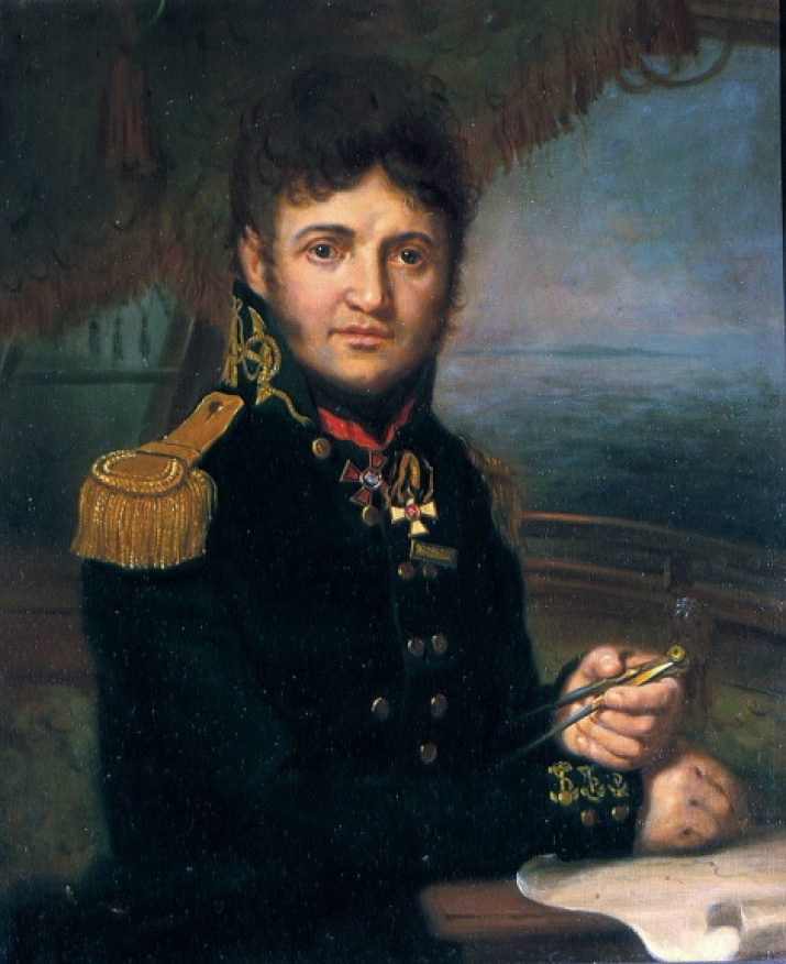 Portrait of Lisyansky by Borovikovsky