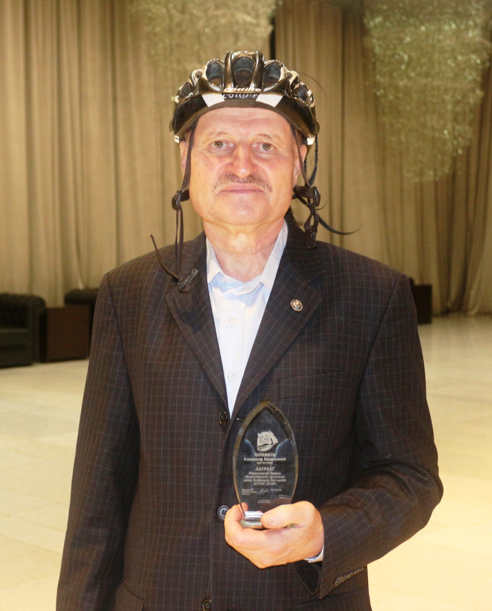 Красноярский велопутешественник Владимир Черников. Фото из архива путешественника