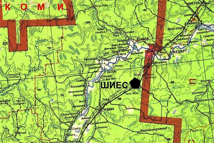 Место строительства полигона ТБО