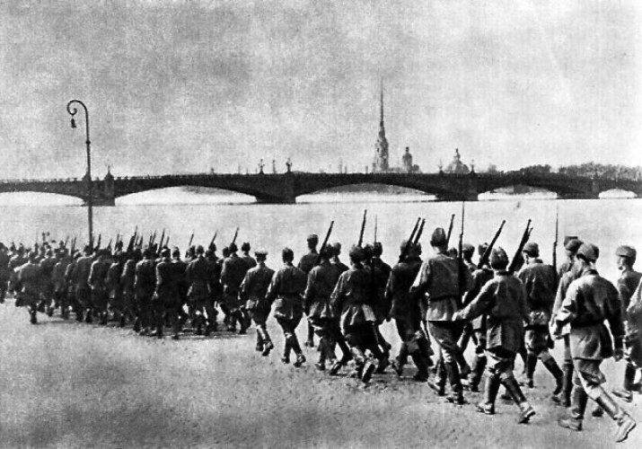 Мобилизация в Ленинграде летом 1941 года. Фото: wikipedia.org