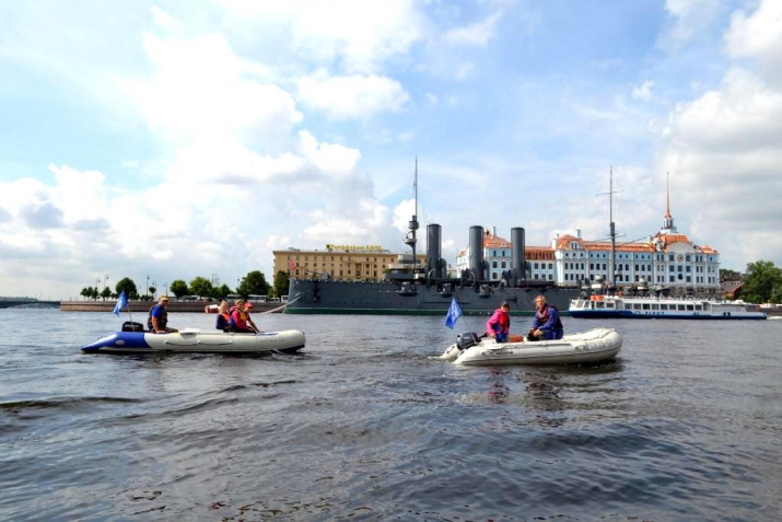 Экспедиция в Санкт-Петербурге. Фото предоставлено Смоленским детско-юношеским центром туризма, краеведения и спорта