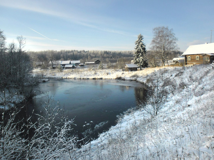 Вепсская деревня Пондала в Бабаевском районе.